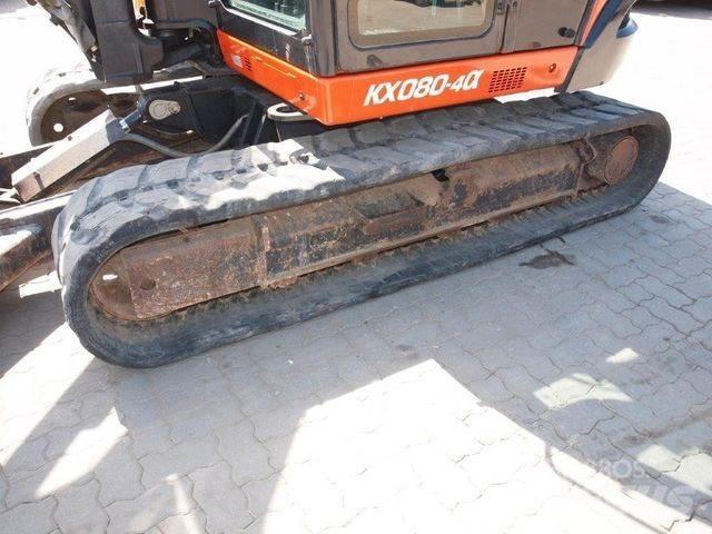 Kubota KX080-4a Miniescavadeiras