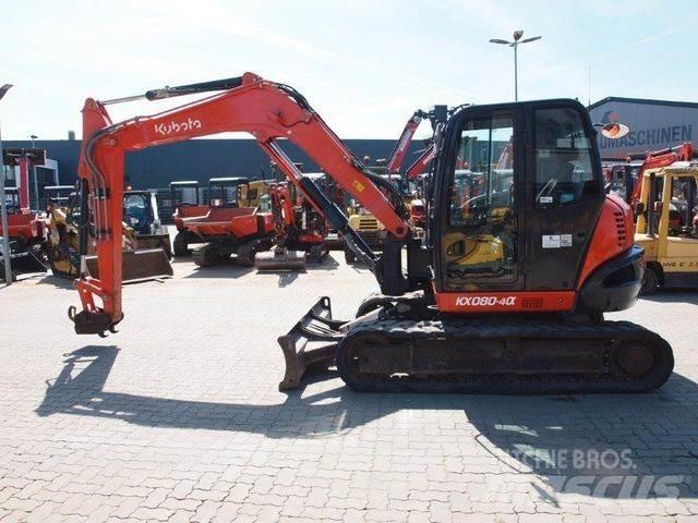 Kubota KX080-4a Miniescavadeiras