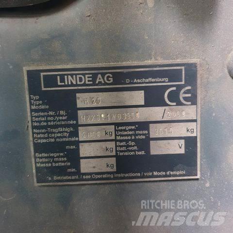 Linde H20 Empilhadores Diesel