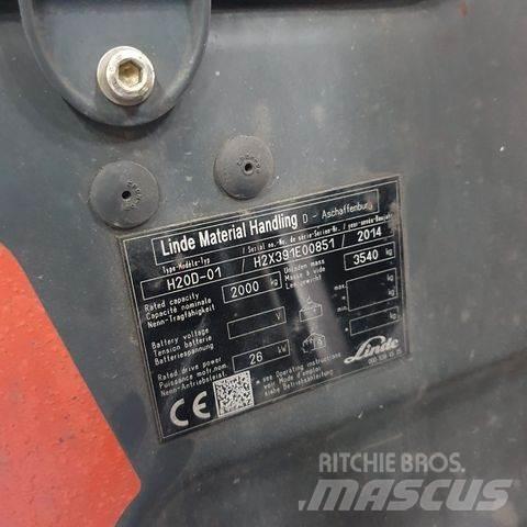 Linde H20D-01 Empilhadores Diesel