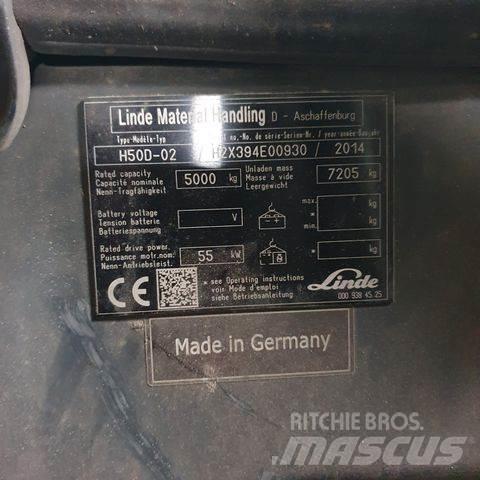Linde H50D-02 Empilhadores Diesel