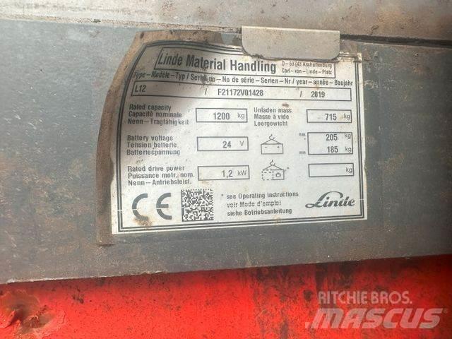 Linde L12 Preparadoras de encomendas de alta elevação