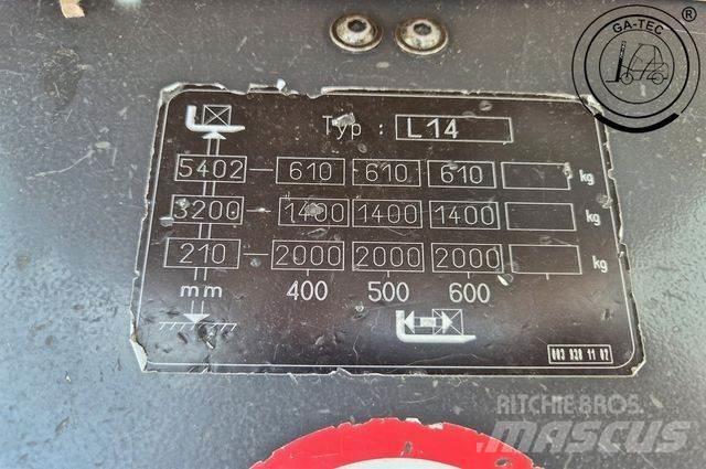 Linde L14i Preparadoras de encomendas de alta elevação