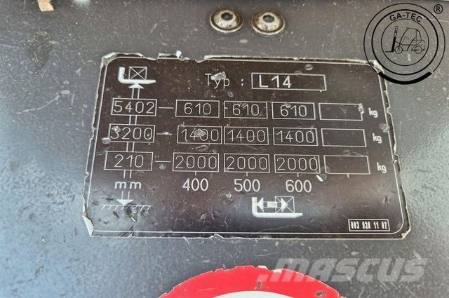 Linde L14i Preparadoras de encomendas de alta elevação