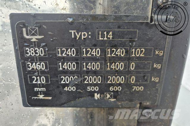Linde L14i Preparadoras de encomendas de alta elevação