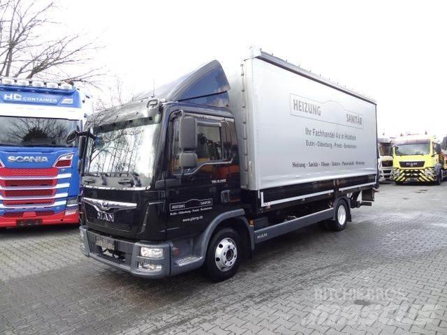 MAN TGL 8.220 BL Camiões caixa cortinas laterais