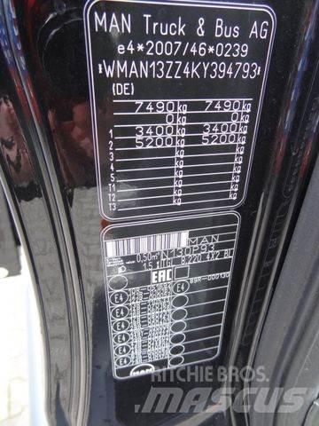 MAN TGL 8.220 BL Camiões caixa cortinas laterais