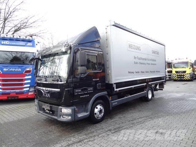 MAN TGL 8.220 BL Camiões caixa cortinas laterais