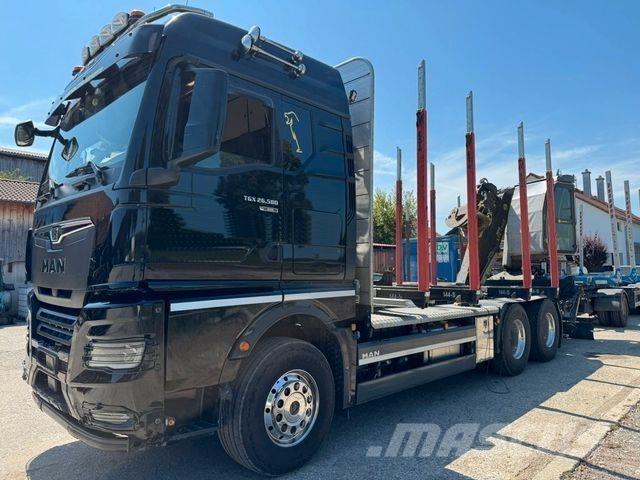 MAN TGX 26.580 Caminhões de transporte de troncos