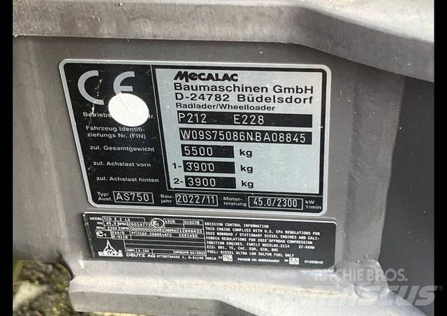 Mecalac AS 750 Carregadeiras de rodas