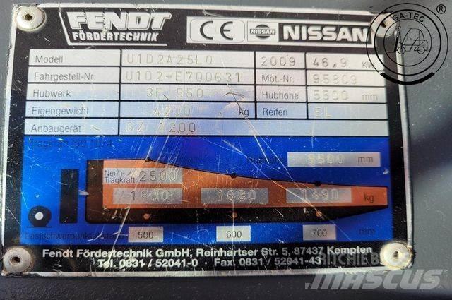 Nissan U1D2A25LQ Empilhadores a gás