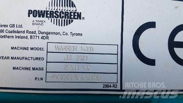 Powerscreen 1400X Crivos