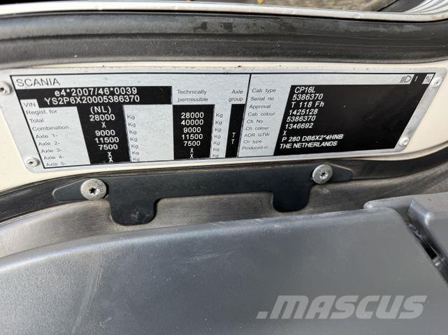 Scania P280 6X2*4 Camiões de chassis e cabine