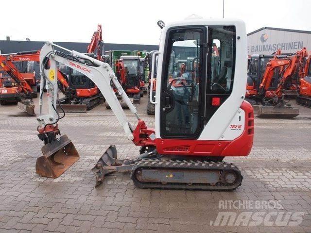 Takeuchi TB 216 Miniescavadeiras