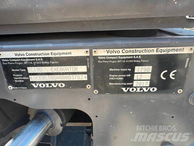 Volvo EC18D Miniescavadeiras