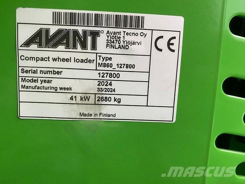 Avant 860 I TDL Minicarregadeiras