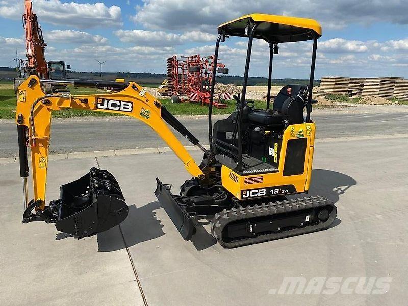 JCB 18-Z1 Escavadeiras de esteiras