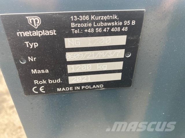  - - - 1200 KG Pesos Frontais