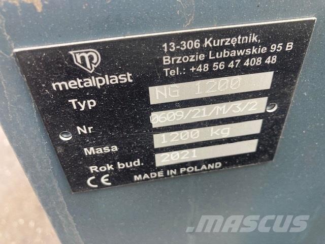  - - - 1500 KG Pesos Frontais