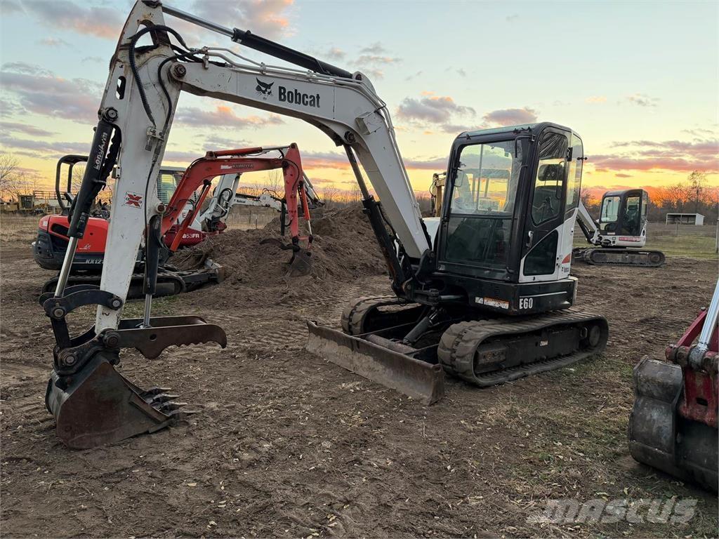 Bobcat E60 Escavadeiras de esteiras