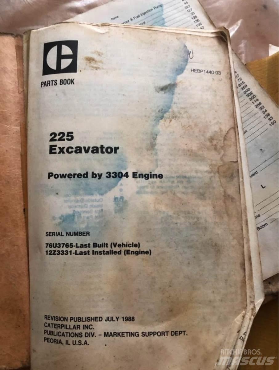 CAT 225 LC Escavadeiras de esteiras