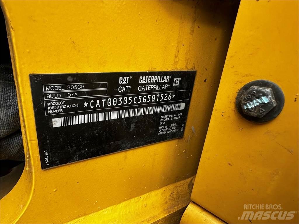 CAT 305 Escavadeiras de esteiras