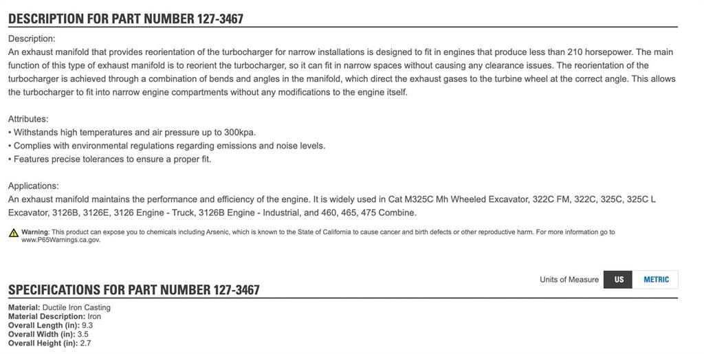 CAT 3126 Transportes - Outros
