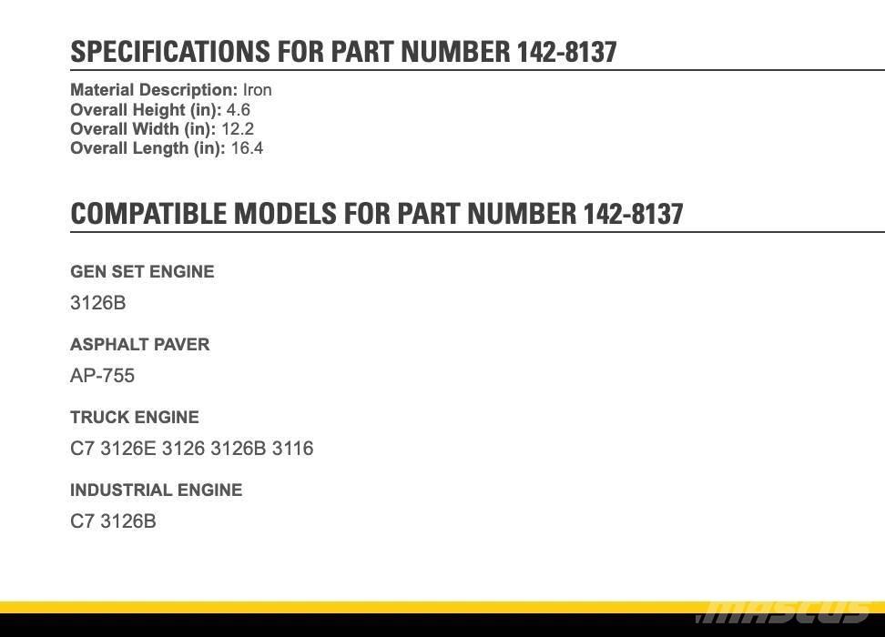 CAT 3126 Transportes - Outros
