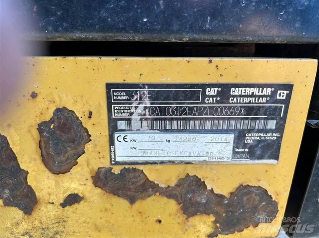 CAT 312E Escavadeiras de esteiras