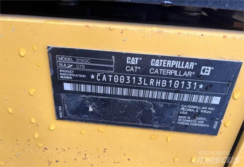 CAT 313 GC Escavadeiras de esteiras
