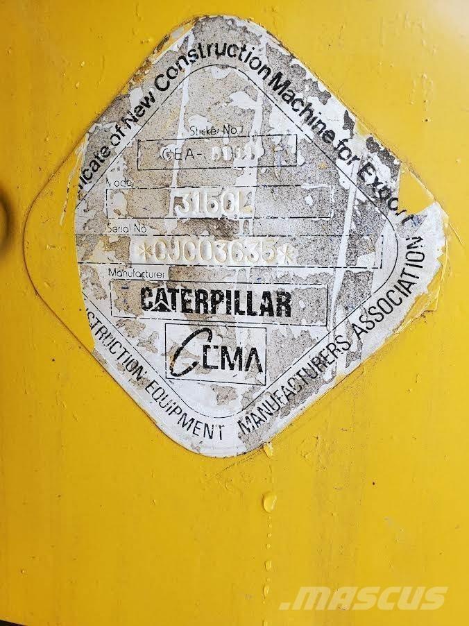 CAT 315CL Escavadeiras de esteiras