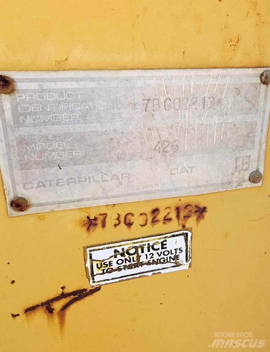 CAT 426 Retroescavadeiras