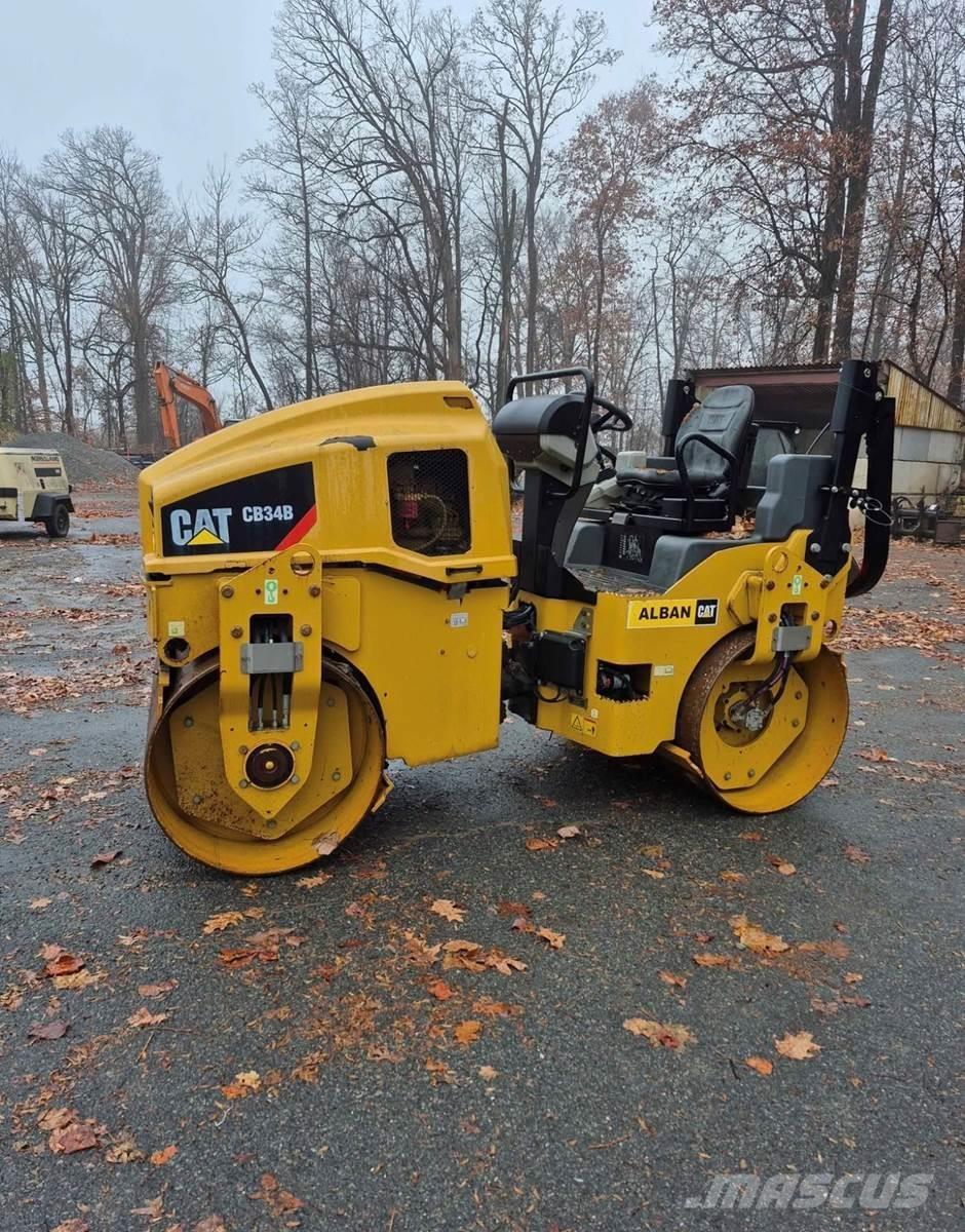 CAT CB34B Cilindros Compactadores monocilíndricos
