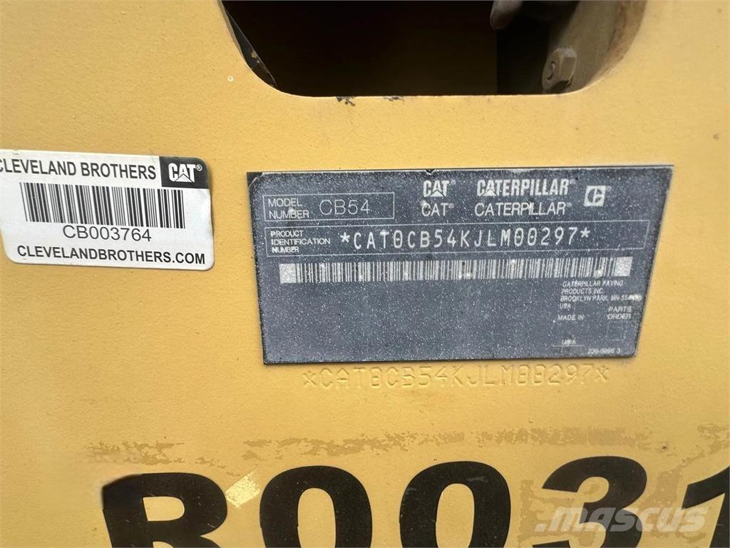 CAT CB54 Cilindros Compactadores monocilíndricos