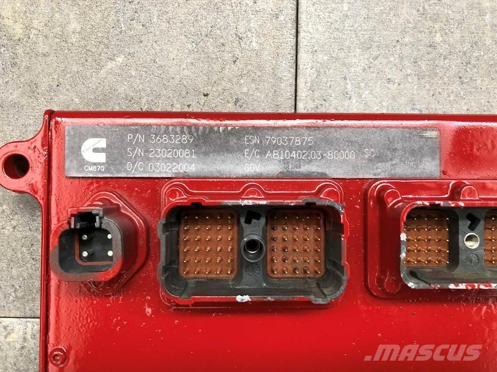 Cummins ISX Electrónica