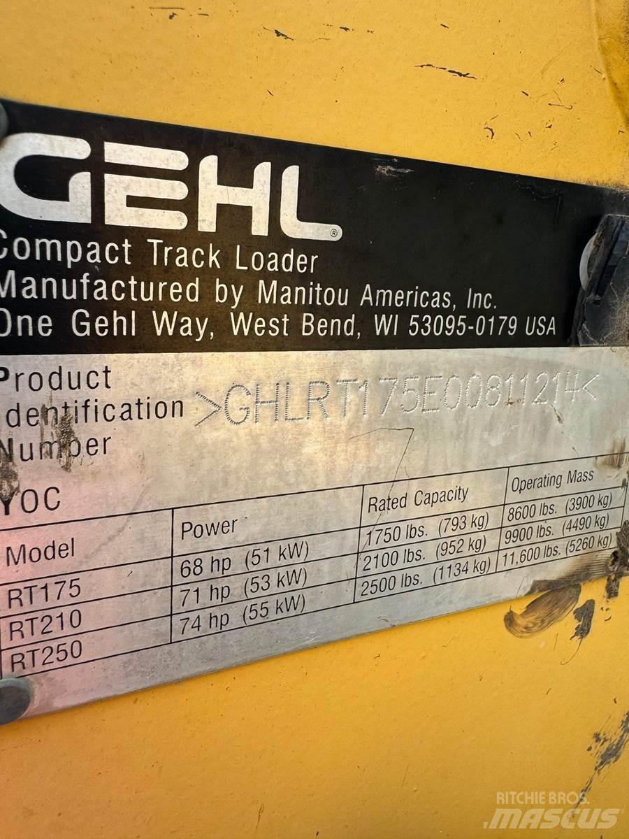 Gehl RT175 Minicarregadeiras