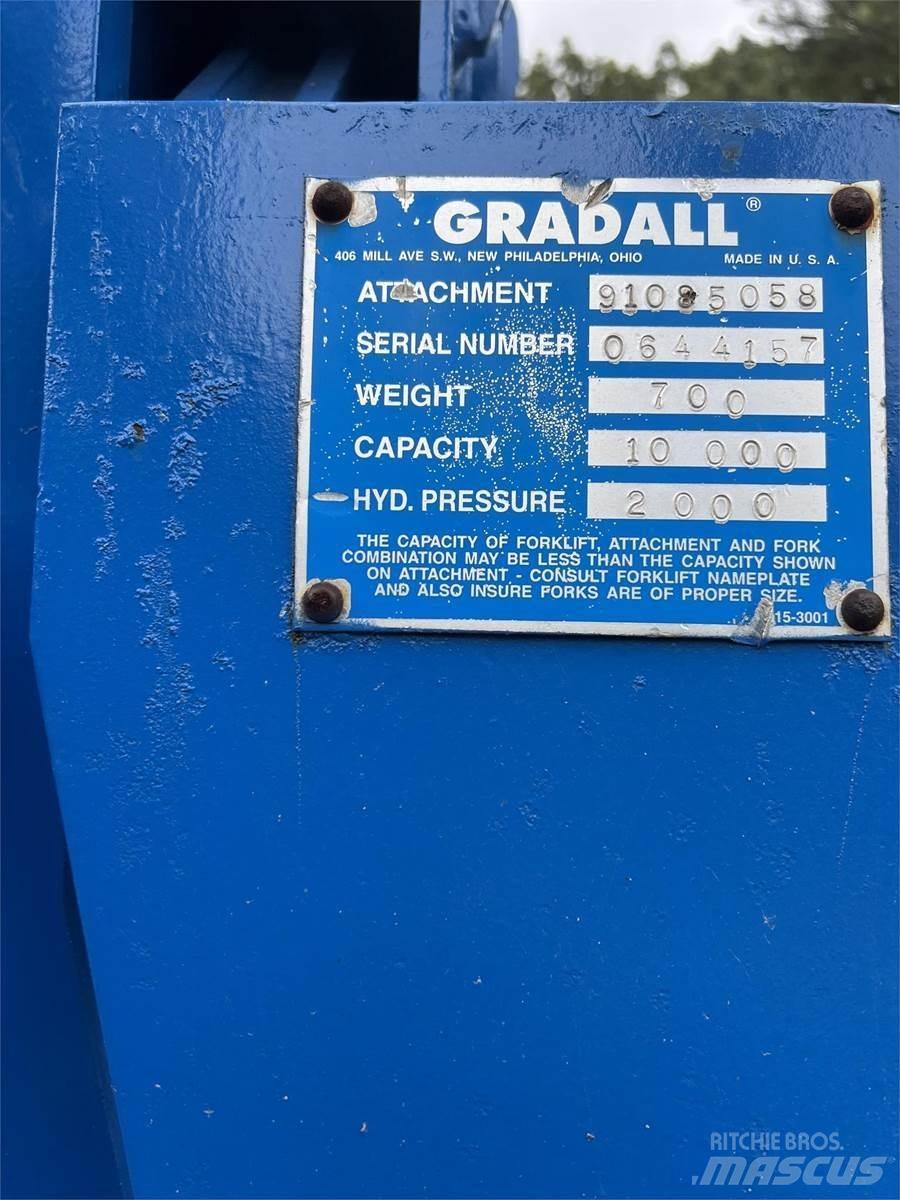 Gradall  Garfos