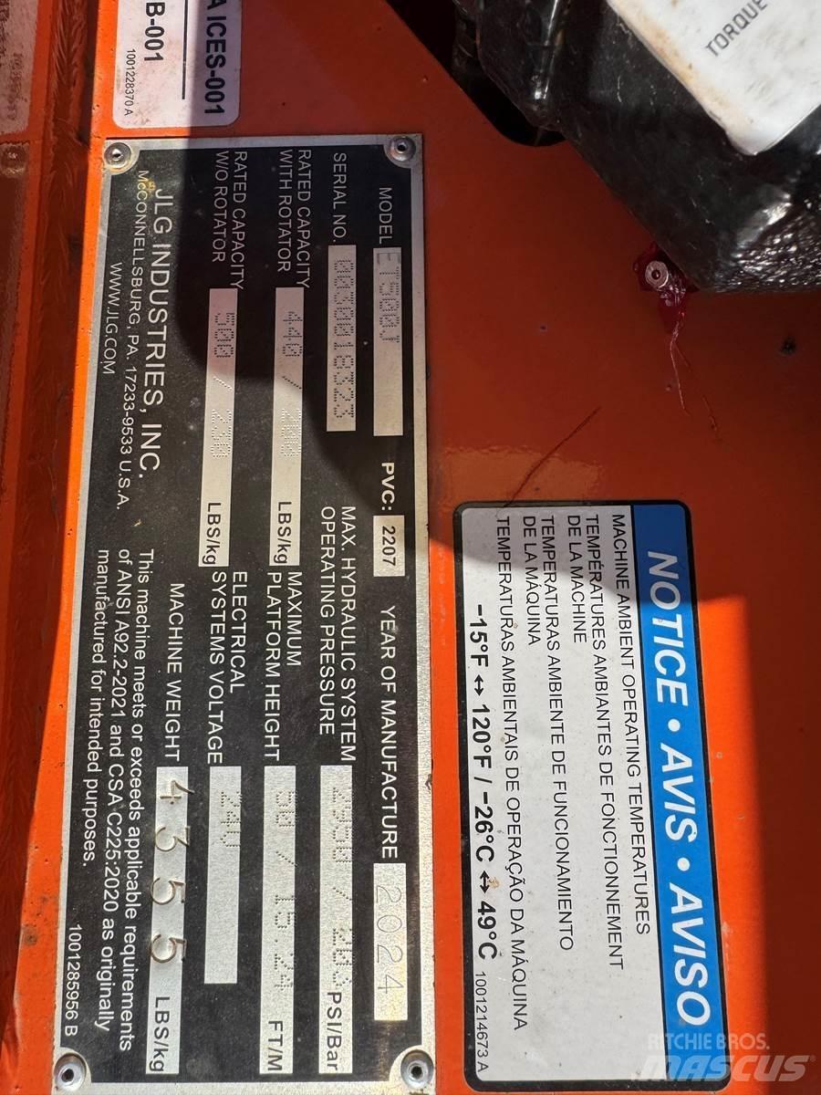 JLG ET500J Plataformas aéreas montadas em atrelados
