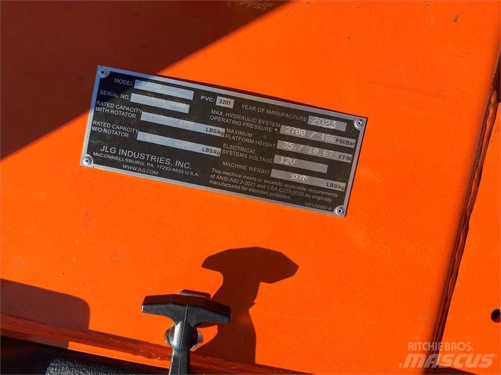 JLG T350 Plataformas aéreas montadas em atrelados