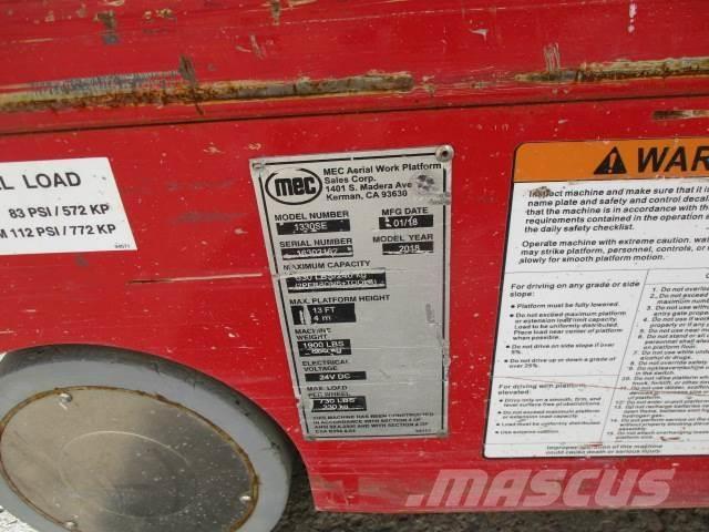 MEC 1330SE Elevadores de tesoura