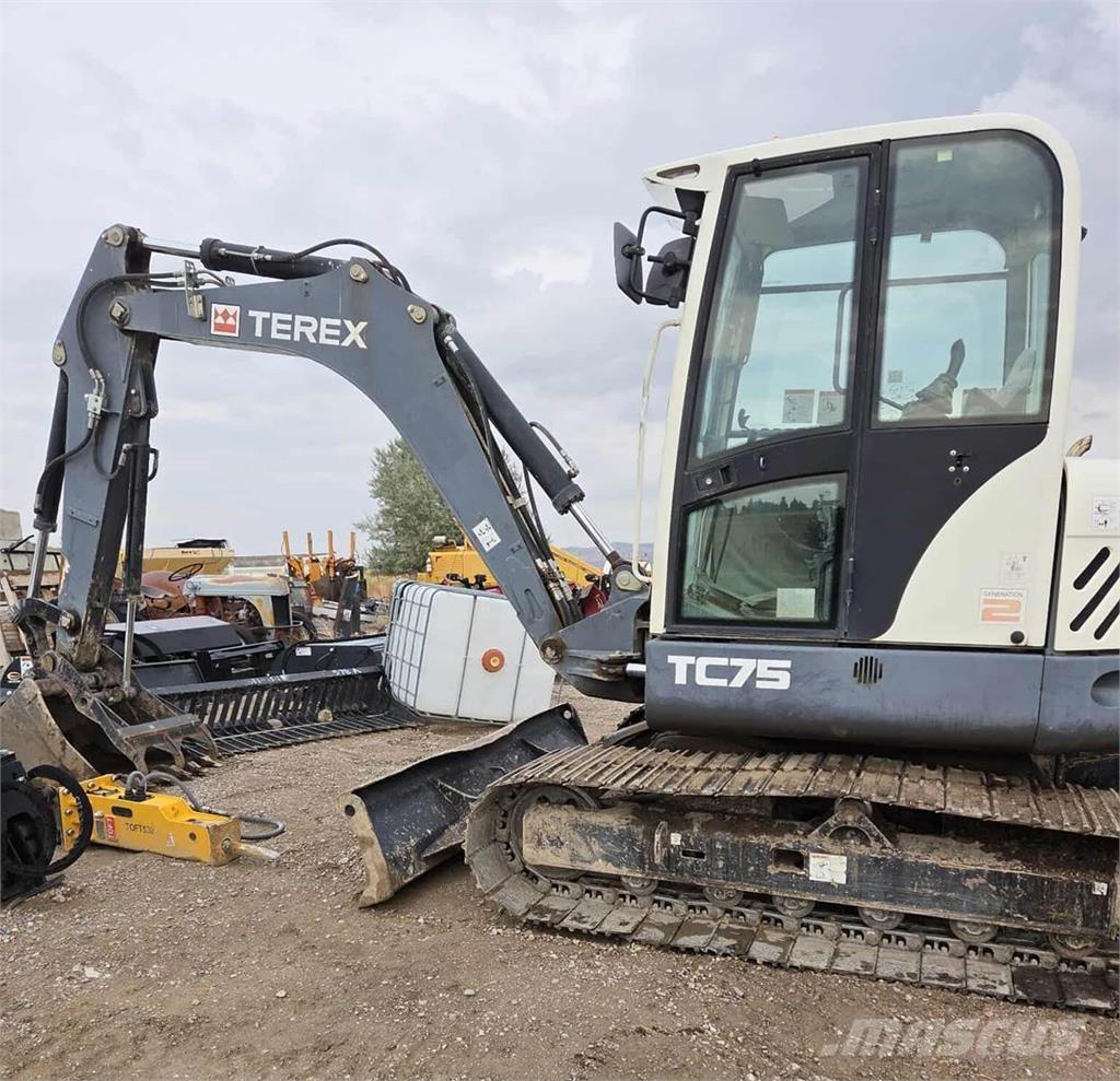 Terex TC75 Escavadeiras de esteiras