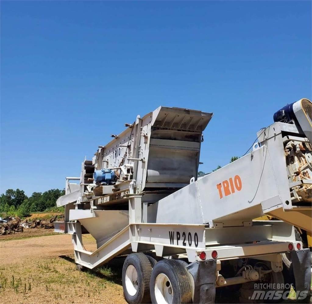 Trio Wp200 Máquinas de lavagem a alta pressão