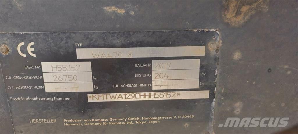 Komatsu WA 470-8 Carregadeiras de rodas
