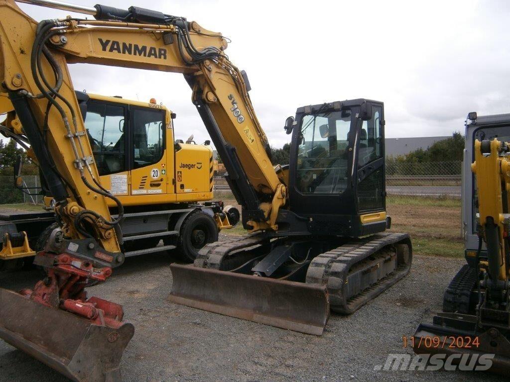 Yanmar SV 100-2PB Escavadeiras de esteiras
