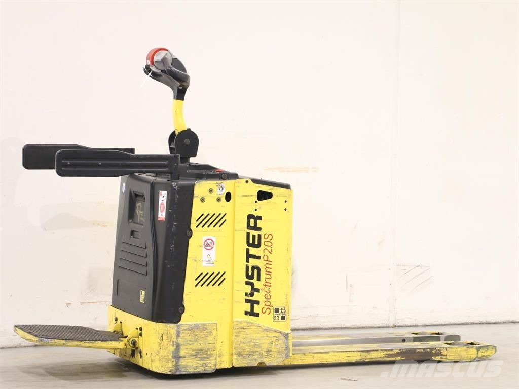 Hyster P2.0S FBW Empilhador para operador externo