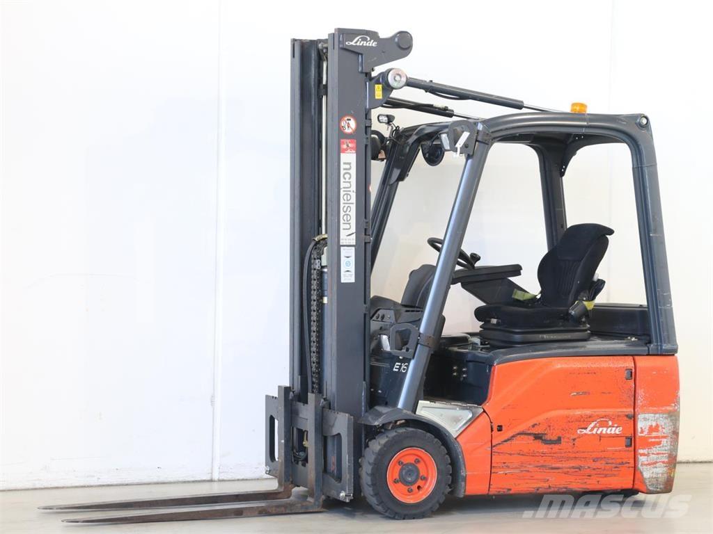 Linde E16/386-01 Empilhadores eléctricos