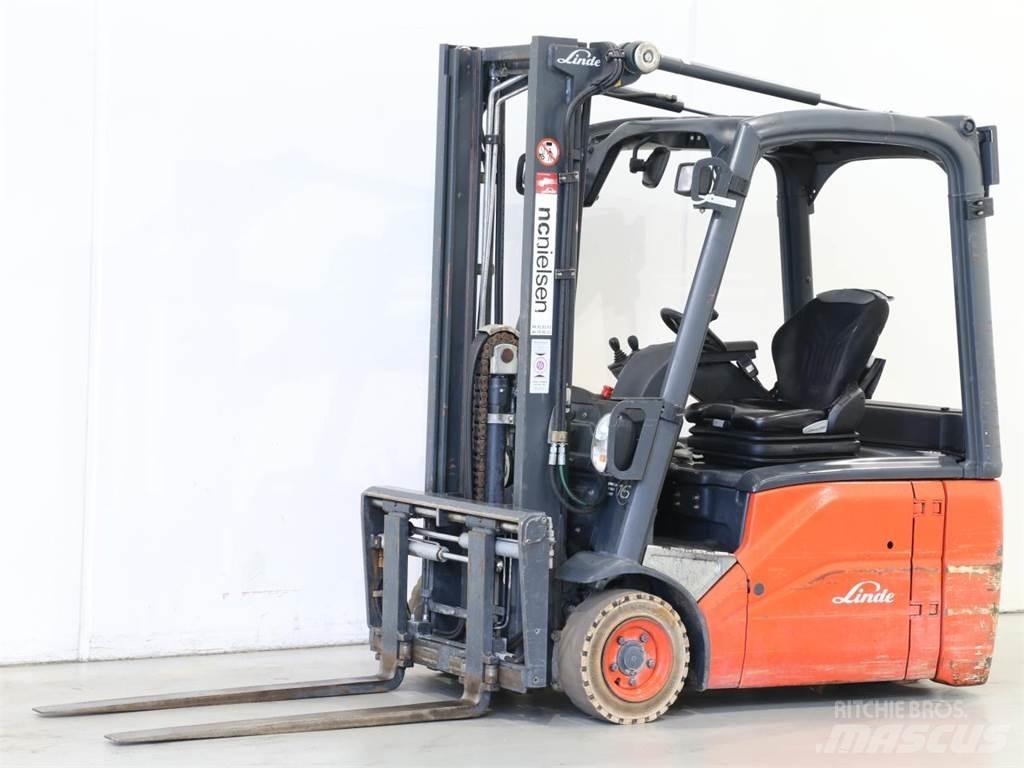 Linde E16/386-01 Empilhadores eléctricos