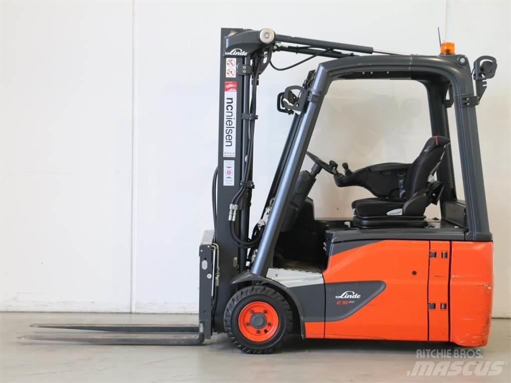 Linde E16/386-02 EVO Empilhadores eléctricos