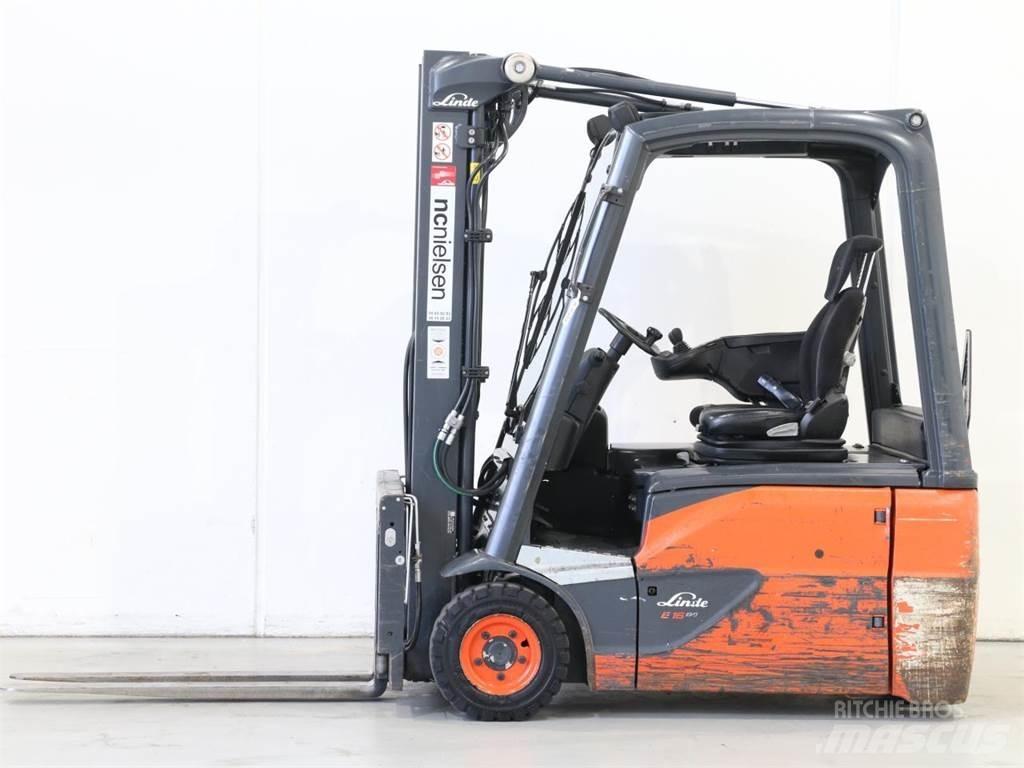 Linde E16 EVO/386-02 Empilhadores eléctricos