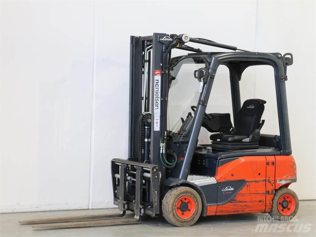 Linde E16P/386-02 Empilhadores eléctricos